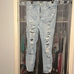 American Eagle Super hi-rise jeggings